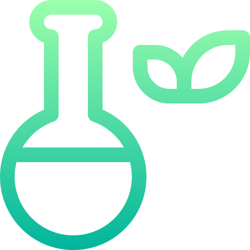 fles Basic Gradient Lineal color icoon