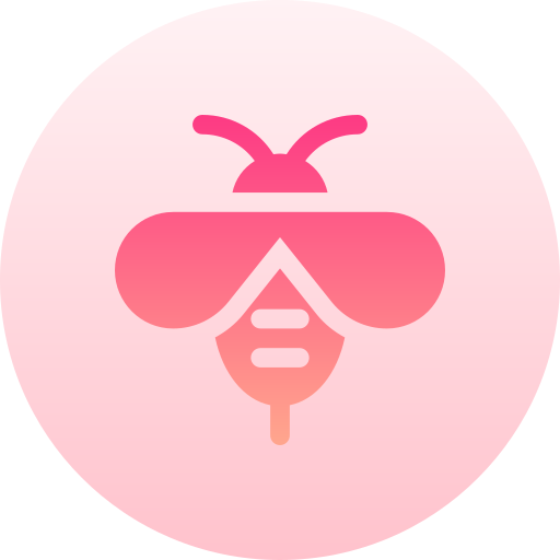 pszczoła Basic Gradient Circular ikona