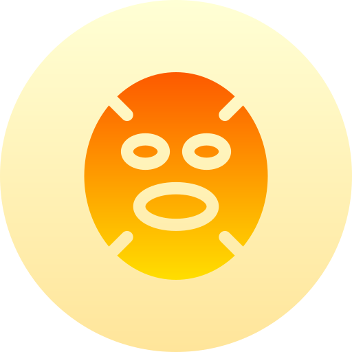 mascherina Basic Gradient Circular icona