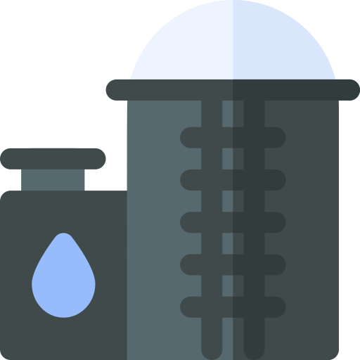 reservoir Basic Rounded Flat icon