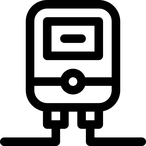 chaudière Basic Rounded Lineal Icône