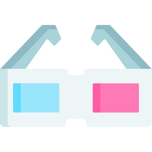 occhiali 3d Special Flat icona