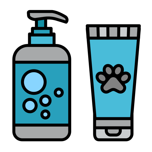 shampooing pour animaux de compagnie Generic Outline Color Icône