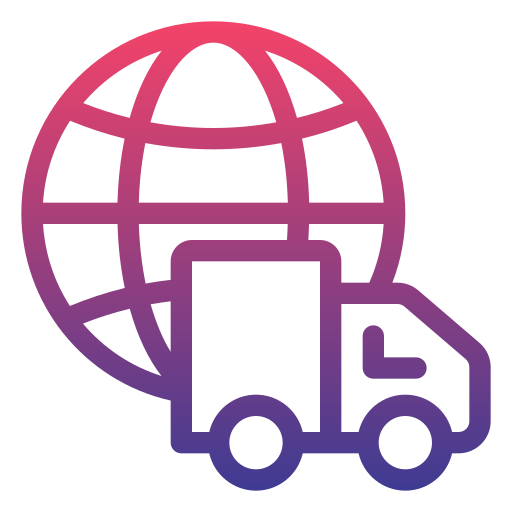 World wide shopping Generic Gradient icon