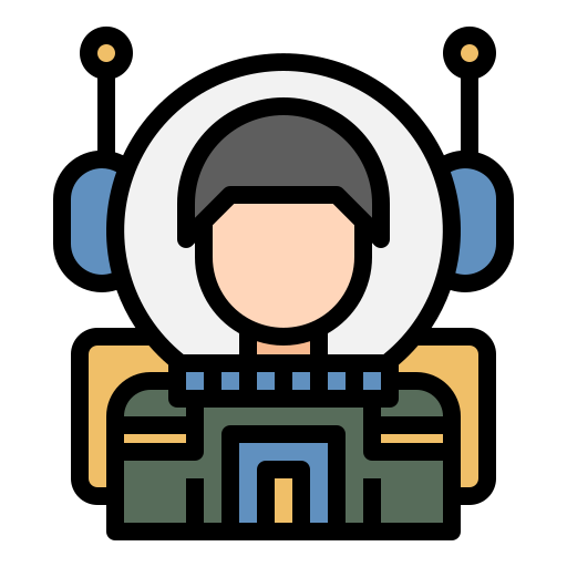 astronaute Generic Outline Color Icône