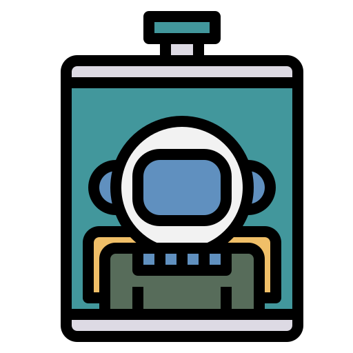 Space food Generic Outline Color icon
