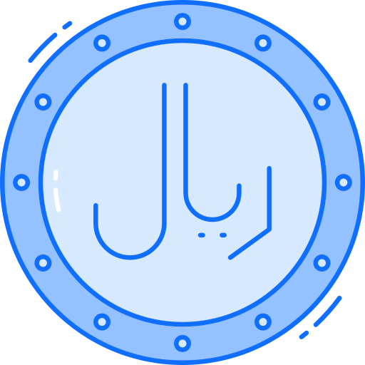 riyal Generic Blue icon