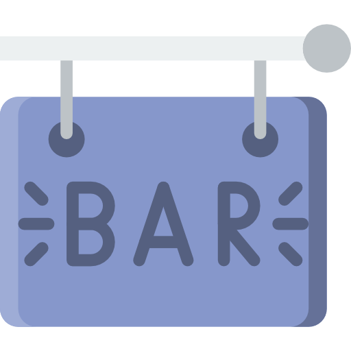 bar Basic Miscellany Flat icono