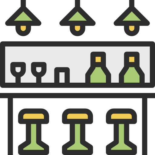 bar Becris Lineal color ikona
