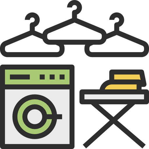 lavandería Becris Lineal color icono
