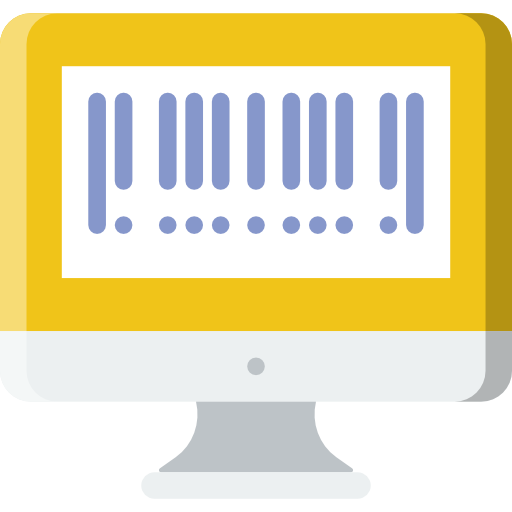 Barcode Basic Miscellany Flat icon