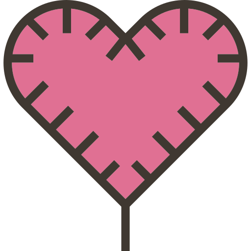 心臓 Becris Lineal color icon