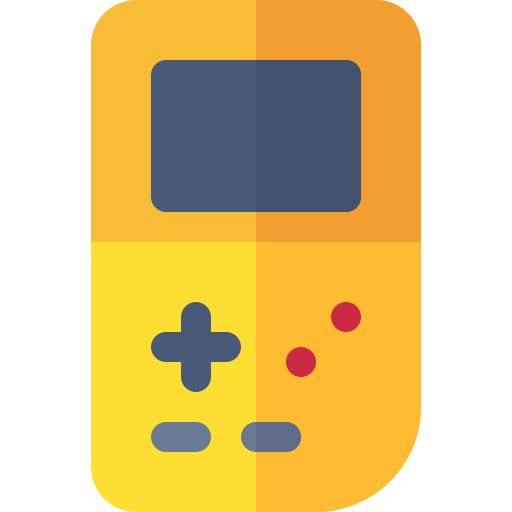 gameboy Basic Rounded Flat Icône