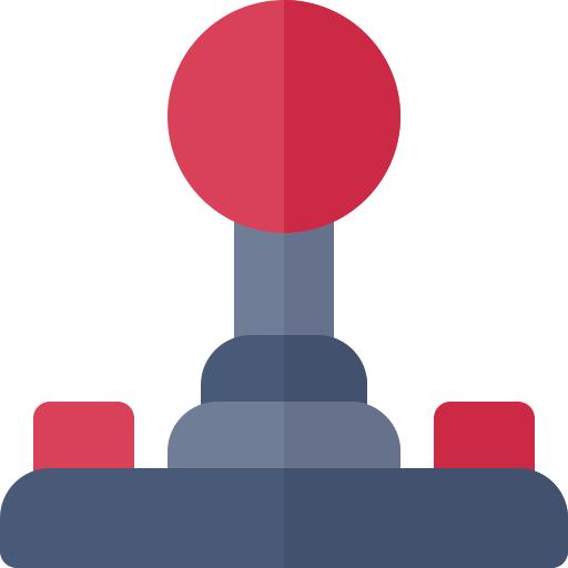 Joystick Basic Rounded Flat icon