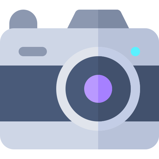 camera Basic Rounded Flat icoon