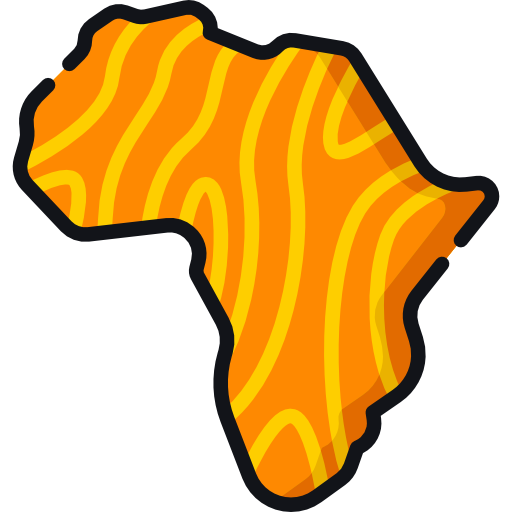 afrique Special Lineal color Icône