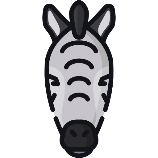 zebra Special Lineal color Ícone