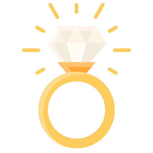 Diamond ring Generic Flat icon