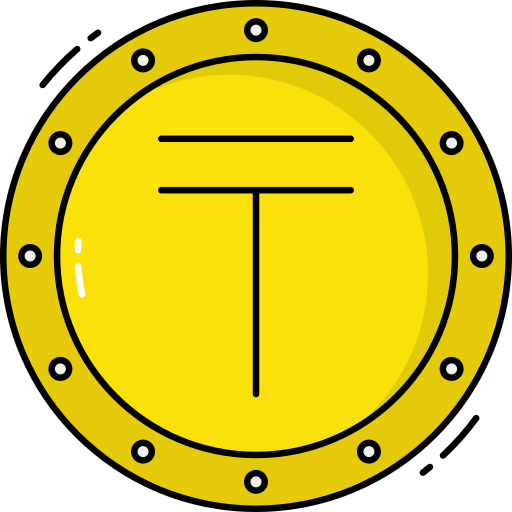 tenge Generic Outline Color icono