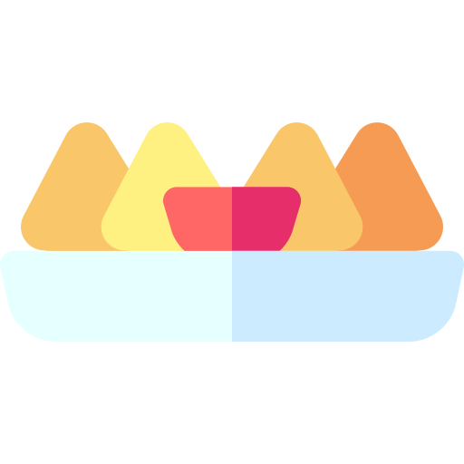 nachos Basic Rounded Flat icon
