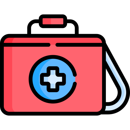 kit de primeros auxilios Special Lineal color icono