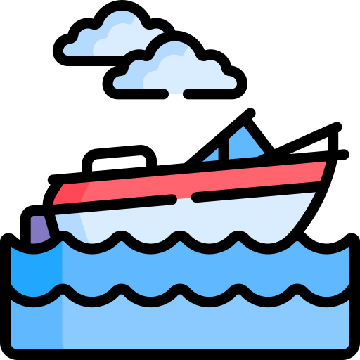 Speedboat Special Lineal color icon