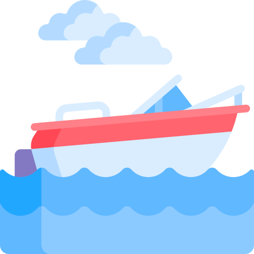 Speedboat Special Flat icon