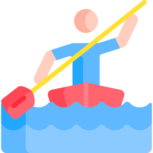 Kayaking Special Flat icon