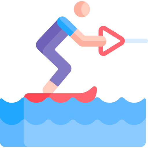 esquí acuático Special Flat icono