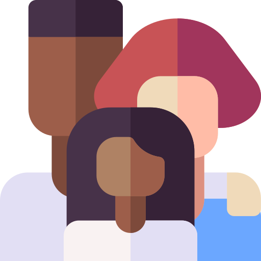 가족 Basic Rounded Flat icon