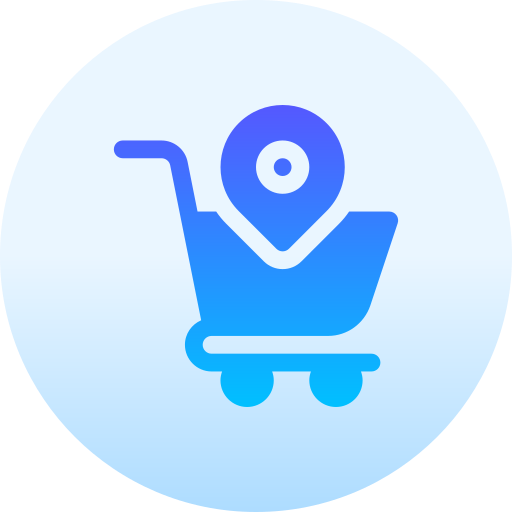 Shopping Basic Gradient Circular icon