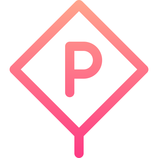 パーキング Basic Gradient Lineal color icon