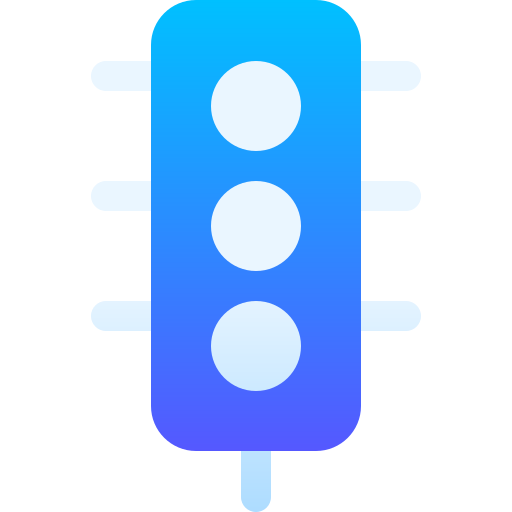 신호등 Basic Gradient Gradient icon