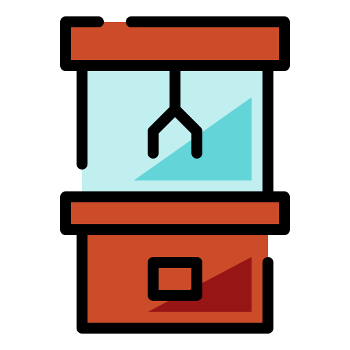 Claw machine Generic Outline Color icon