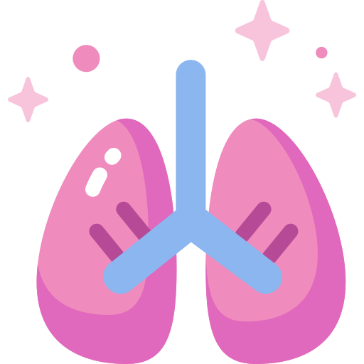 pulmões Special Candy Flat Ícone