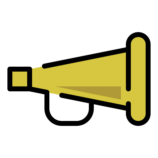 Horn Generic Outline Color icon