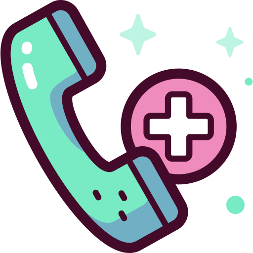 Emergency call Special Candy Lineal color icon