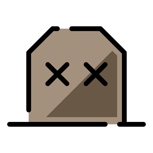 Graveyard Generic Outline Color icon