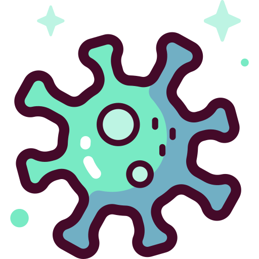 Virus Special Candy Lineal color icon