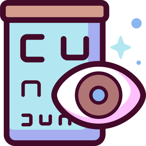 Ophthalmology Special Candy Lineal color icon