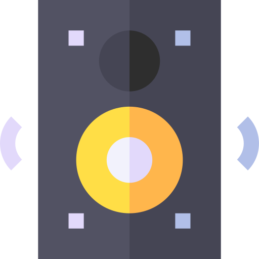 音響システム Basic Straight Flat icon