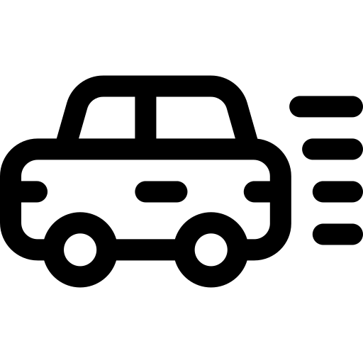 auto Basic Rounded Lineal icona