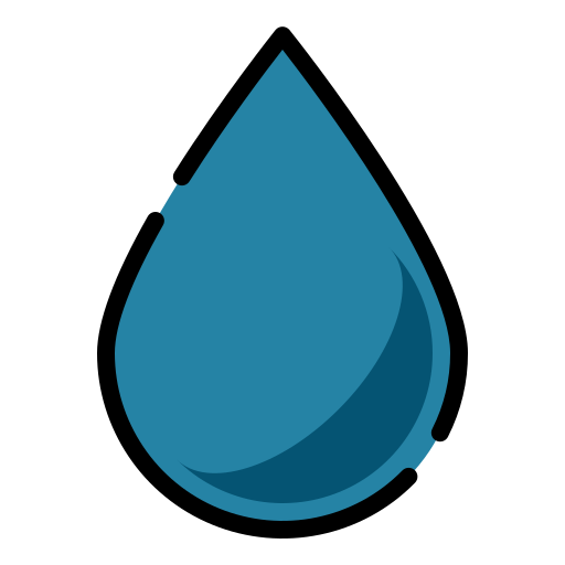 Water Generic Outline Color icon