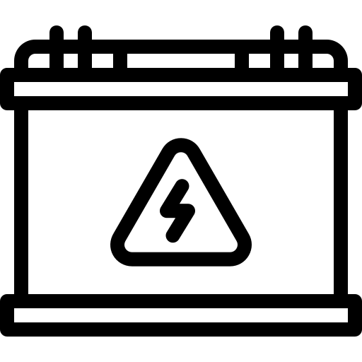 accumulatore Detailed Mixed Lineal icona