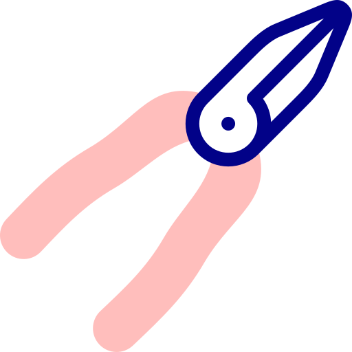 Pliers Detailed Mixed Lineal color icon