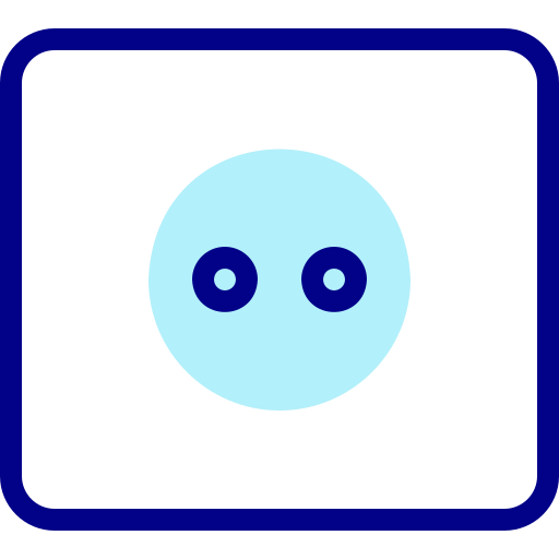 소켓 Detailed Mixed Lineal color icon