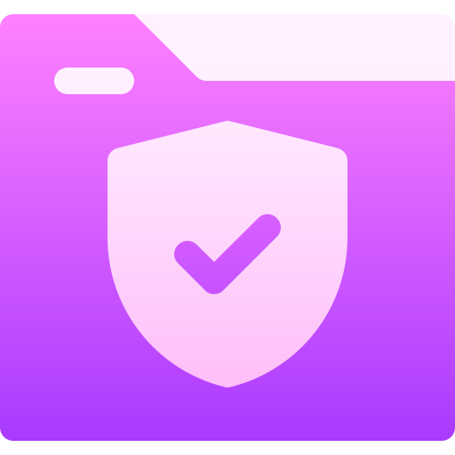 proteccion Basic Gradient Gradient icono