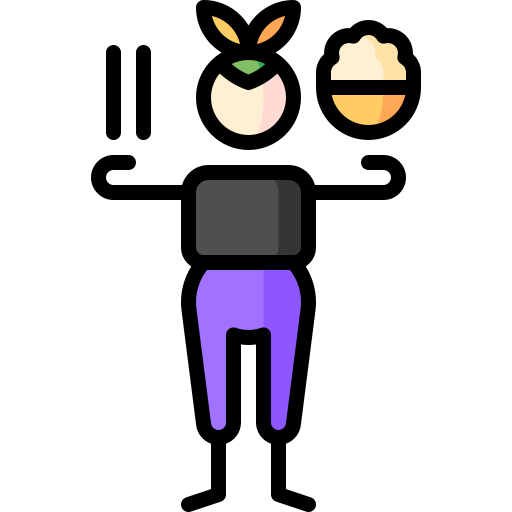 먹기 Puppet Characters Lineal Color icon