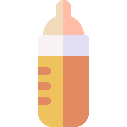 Feeding bottle Basic Rounded Flat icon