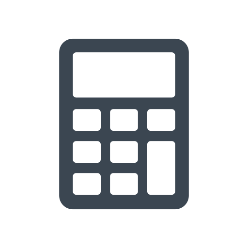 Calculate Generic Blue icon